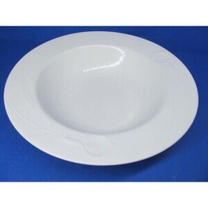 Mikasa Classic Flair 10 1/4" White Round Vegetable Bowl Helena Uglow